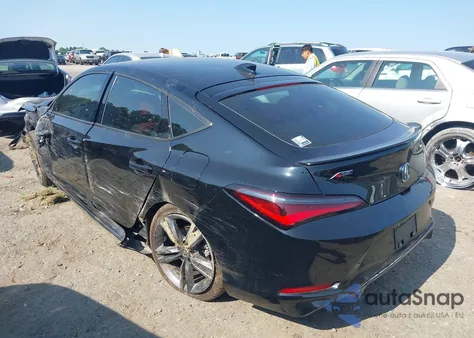 2024 Acura Integra A-Spec из США, поврежденный, VIN 19UDE4H31RA020064